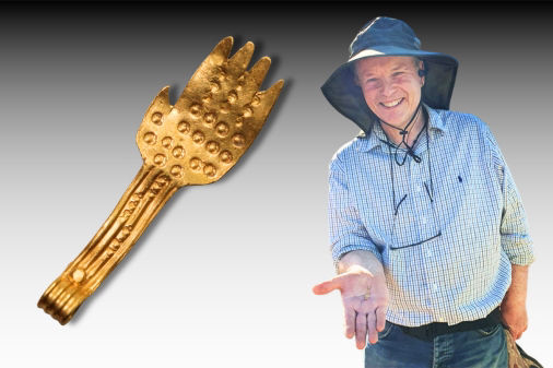 The Golden Hand found by Nick Berry