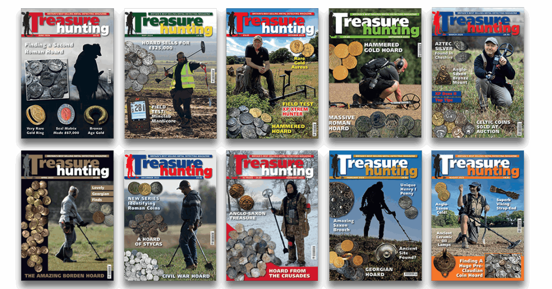Back Issues of Treasure Hunting Magazine