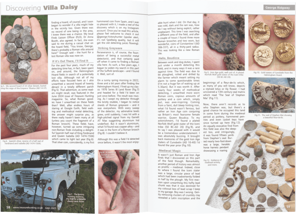 George Ridgway Metal Detecting
