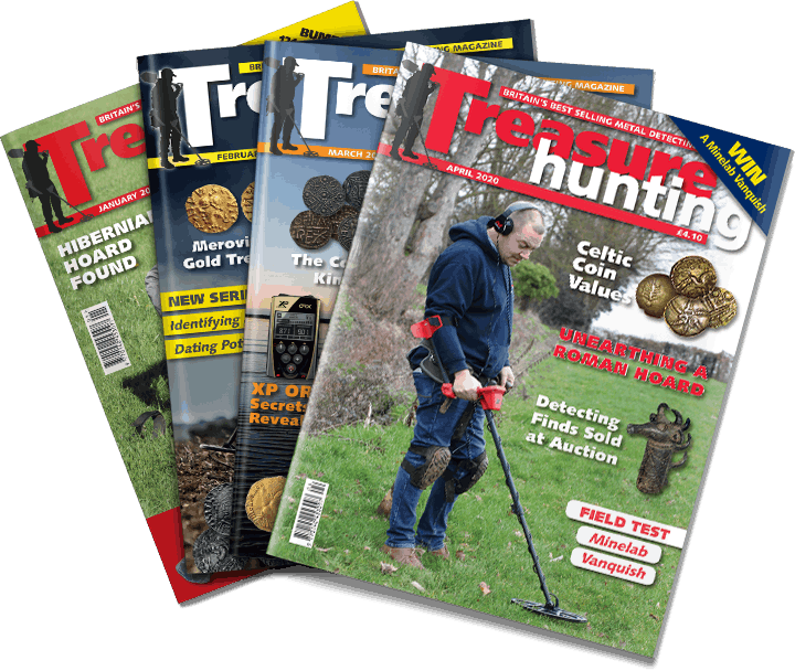 Treasure hunting magazine subscription