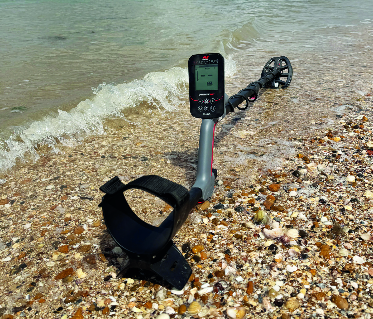 Vanquish 560 on beach