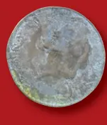 Buried test target item.