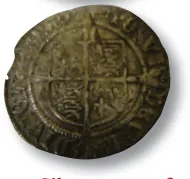 Silver groat of Henry VIII.