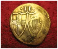 Commonwealth period half groat.