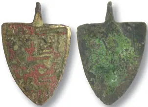 Medieval horse harness pendant.