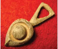 Celtic or Roman loop fastener.