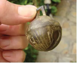 Nice example of a crotal bell.