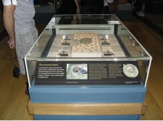 The first display in the British Museum.